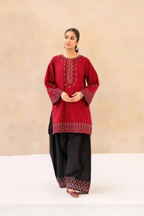 Zirwah Emb Farshi Shalwar Set