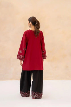 Zirwah Emb Farshi Shalwar Set
