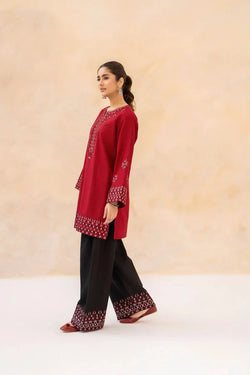 Zirwah Emb Farshi Shalwar Set