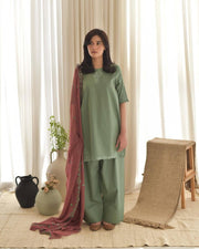 AIRA LAWN 3PC FARSHI SHALWAR