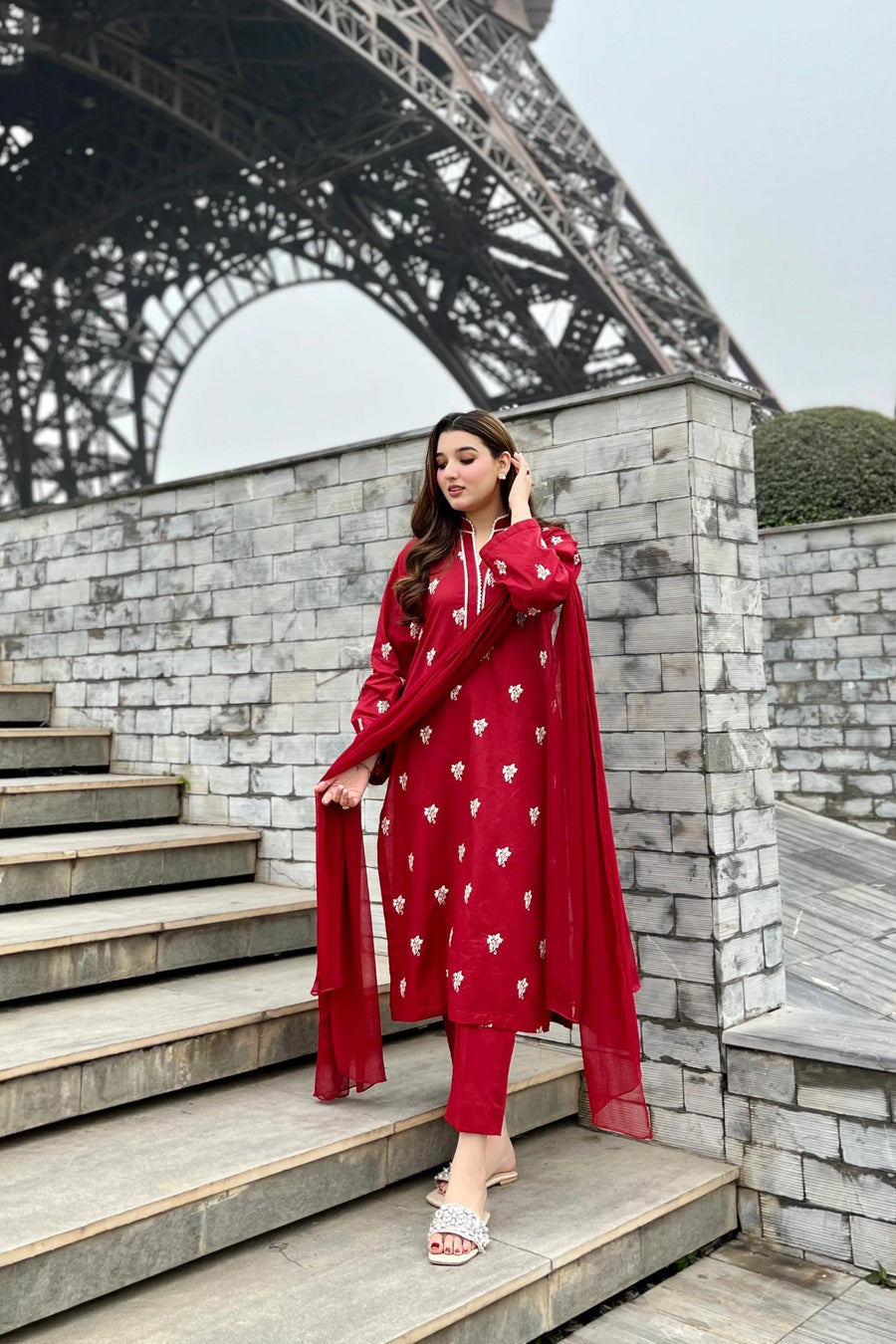LILLY  EMB 3Pc