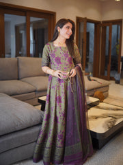 Aroob Frock Printed 2Pc