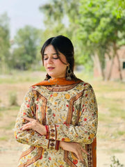MEHAR 3PC ( FARSHI SHALWAR )