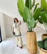 MEHMAL HANDMADE KHADAR SET ( FARSHI SHALWAR )