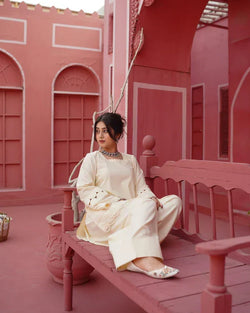 MALAI SET (FARSHI SHALWAR )