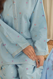 LUCIA LAWN 3PC ( FARSHI SHALWAR )