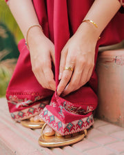 NISHA EMB CORD SETS ( FARSHI SHALWAR)