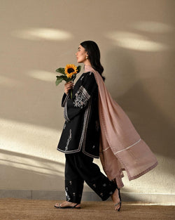 SPECIAL ZAIB LAWN FARSHI SET