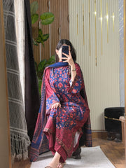 Gulnaar — Premium Printed Kaftan 3PC Suit